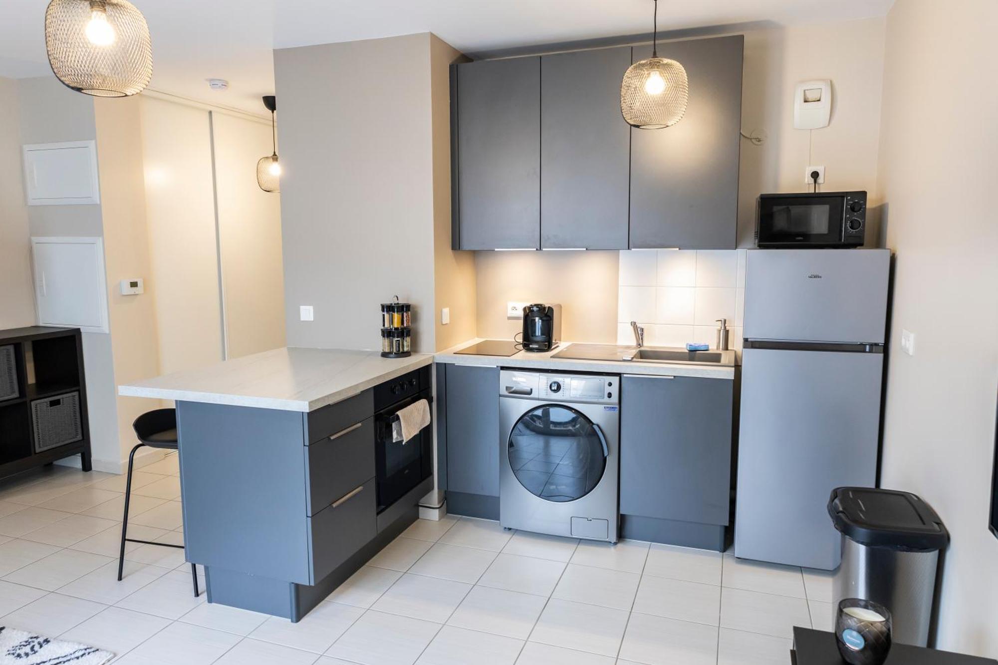 ביוסי-סיינט-ג'ורג' Charmant Studio En Residence Avec Parking מראה חיצוני תמונה